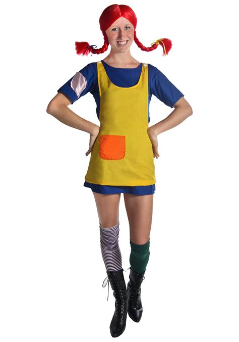 pippi longstocking costume|adult pippi long stockings outfit.